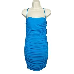 NEW! Princess Polly Wiggle Dress Bodycon Mini Ice Blue - 4